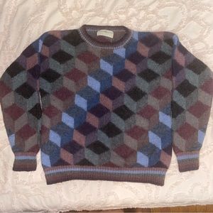 Peruvian Connection 100% Alpaca vintage sweater